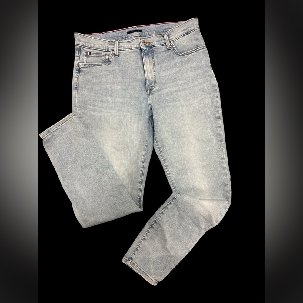 Tommy Hilfiger Heritage Como Skinny Jeans Men|Women’s16 Stretch Denim Mid Rise